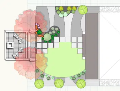 Draft landscape design.